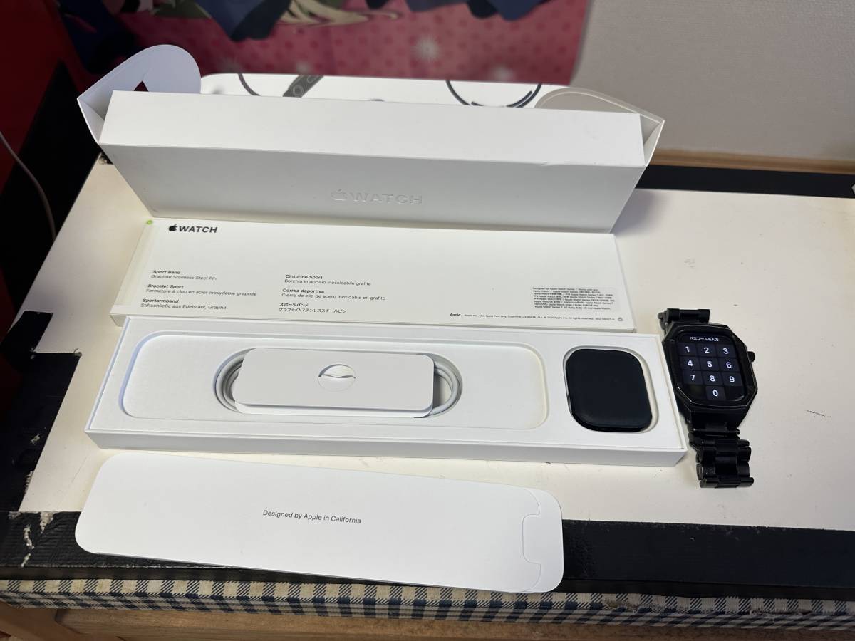 Apple Watch Series 7 GPSモデル 45mm MKN53J/A [ミッドナイトスポーツ