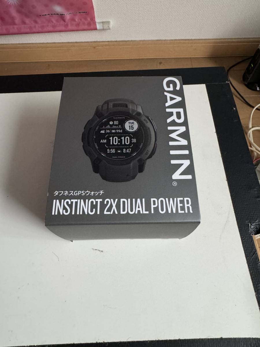 日本製】 Power Dual 2X Instinct ガーミン GARMIN スマートウォッチ