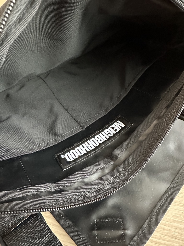 18AW　ネイバーフッド　ポーター　NEIGHBORHOOD X PORTER　チェストバッグ　B.P. / N- BAG　ブラック　_画像5