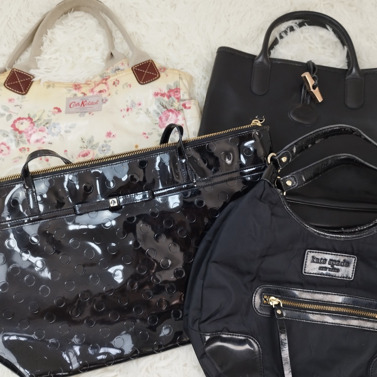 【1円~】ブランドバック17個 まとめ YVES SAINT LAURENT イヴサンローラン/COACH コーチ/kate spade ケイトスペード/FURLA フルラ 等_画像7