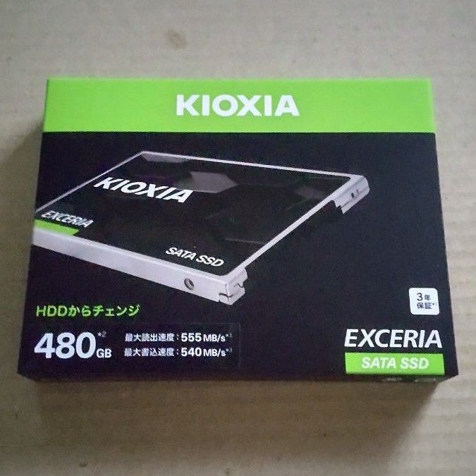 未開封新品 Kioxia キオクシア EXCERIA SATA SSD-CK480S/J 2 5インチ