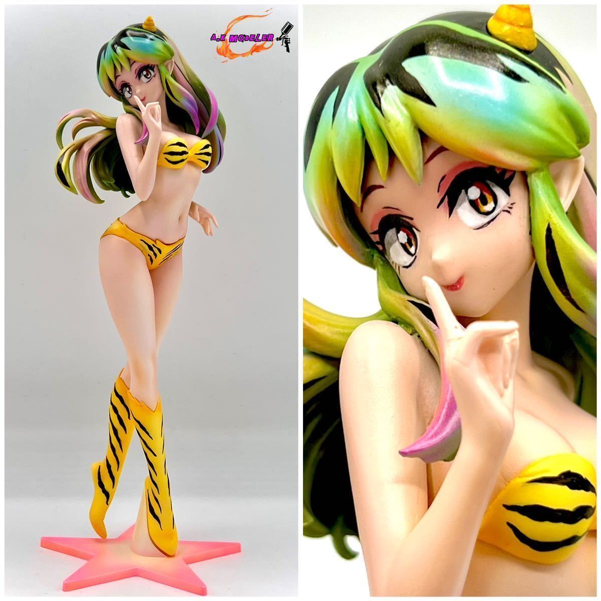 うる星やつら　GLITTER&GLAMOURS-LUM- ラムちゃん リペイントフィギュア 箱あり　虎ガラ　ビキニ_画像1