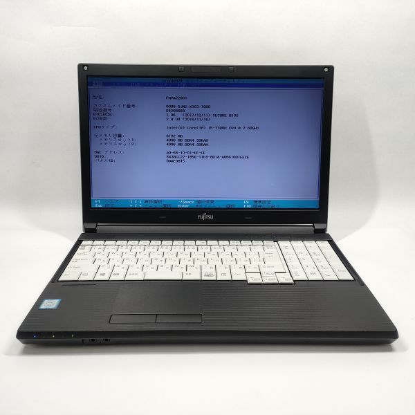 ★訳あり★ 富士通 LIFEBOOK A577/R [Core i5 7300U 8GB 500GB 15.6 -] 中古 ノートパソコン (2101)_画像3