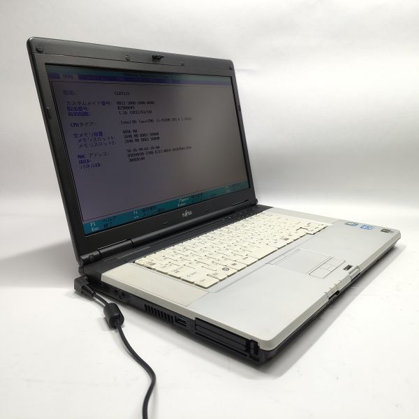 ★訳あり★ 富士通 CELSIUS H710 [Core i5 2520M 4GB 500GB 15.6 -] 中古 ノートパソコン ジャンク (2460)_画像2