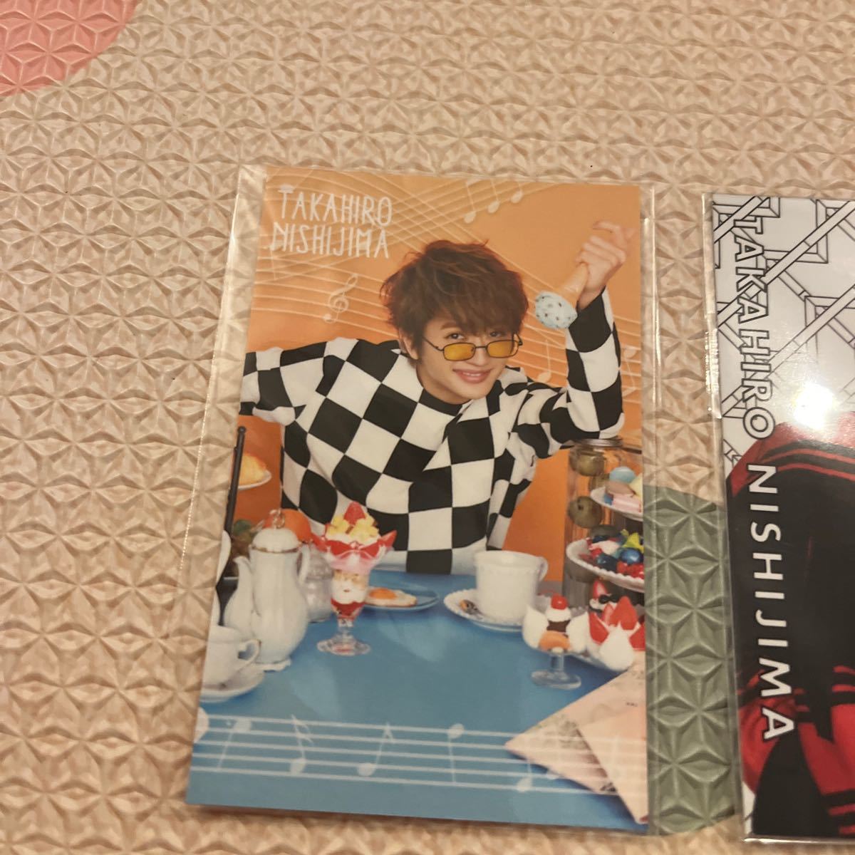 AAA 西島隆弘 Nissy メッセージカード ビジュアルカード ４枚セット