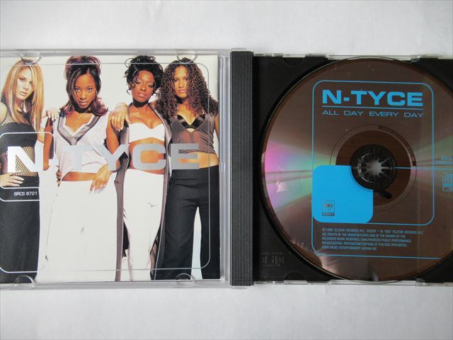 『CD廃盤 UK N-Tyce(N・タイス) / All Day Every Day 国内盤 ボーナストラック収録 初回限定サイン入カード付 ◆CDケース新品』