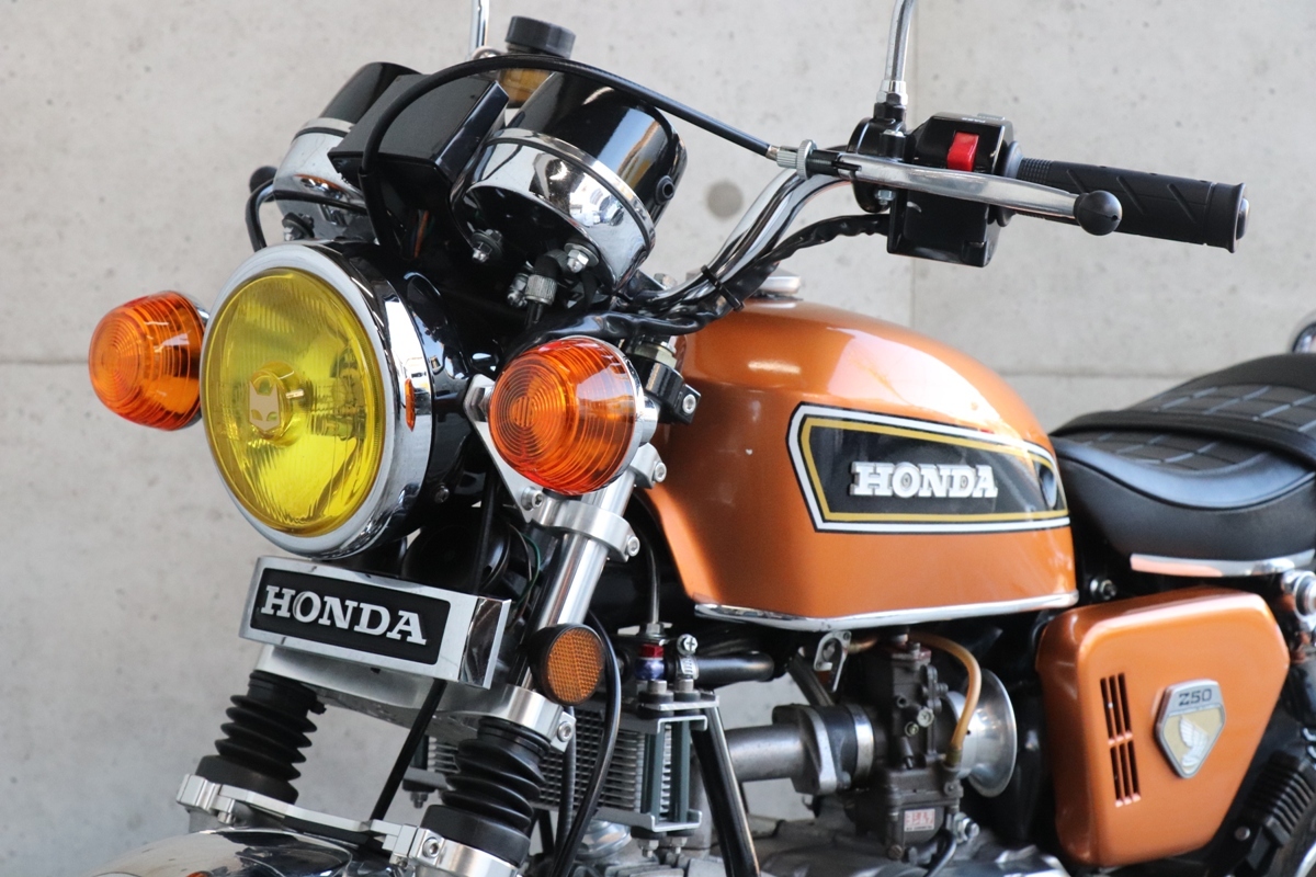 横浜～　ＨＯＮＤＡ　モンキー　旧車　CB750Four K6仕様　車高短　88ｃｃ　フルカスタム_画像9