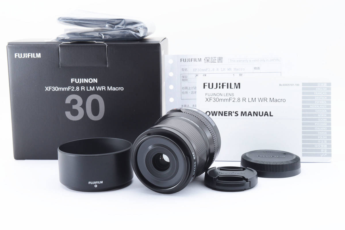 輝い F2.8 XF30mm FUJINON ☆極上美品♪ FUJIFILM/フジフィルム R