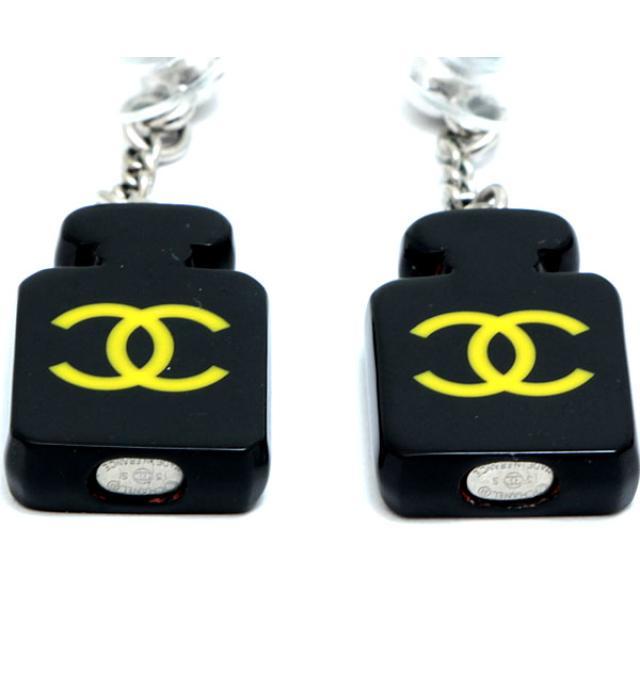 ァッション人気ブランドランキング 美品 SALE 15424円 シャネル プラスチック 香水モチーフ CHANEL ピアス