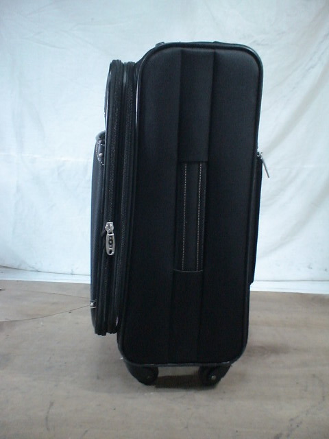 3848　黒　TSAロック付　スーツケース　キャリケース　旅行用　ビジネストラベルバック_画像4