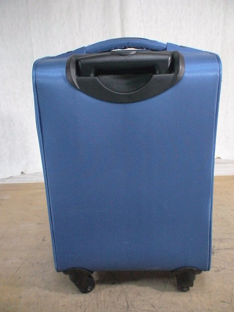 4223 送料無料！ p.u.n 青 スーツケース キャリケース 旅行用 ビジネストラベルバックの画像3