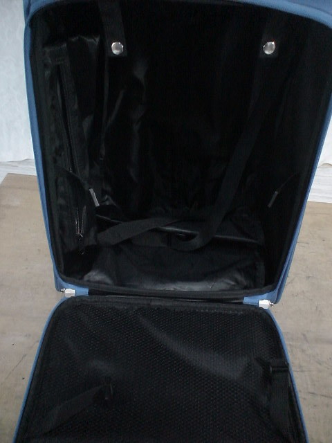 4223 送料無料！ p.u.n 青 スーツケース キャリケース 旅行用 ビジネストラベルバックの画像7