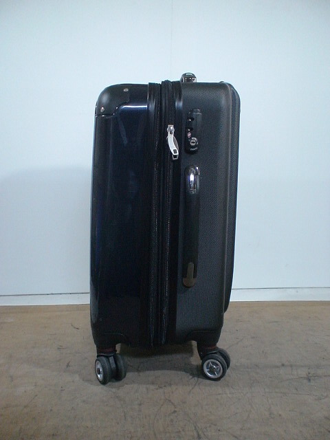 4306　紺　TSAロック付　スーツケース　キャリケース　旅行用　ビジネストラベルバック_画像2