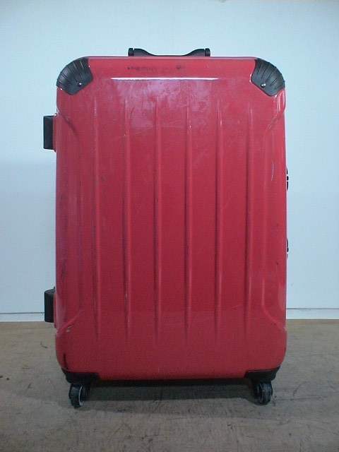 4387　ピンク　TSAロック付　鍵付　スーツケース　キャリケース　旅行用　ビジネストラベルバック_画像1