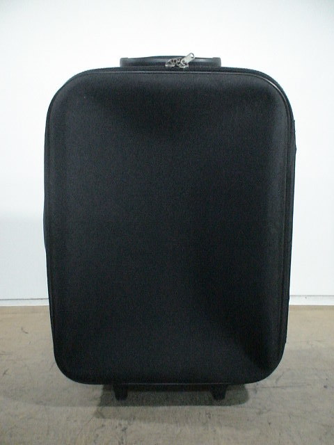 4445　黒　スーツケース　キャリケース　旅行用　ビジネストラベルバック_画像1