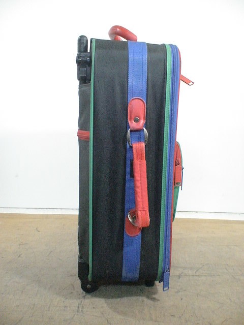 4545　UNITED COLORS OF BENETTON　黒　スーツケース　キャリケース　旅行用　ビジネストラベルバック_画像4
