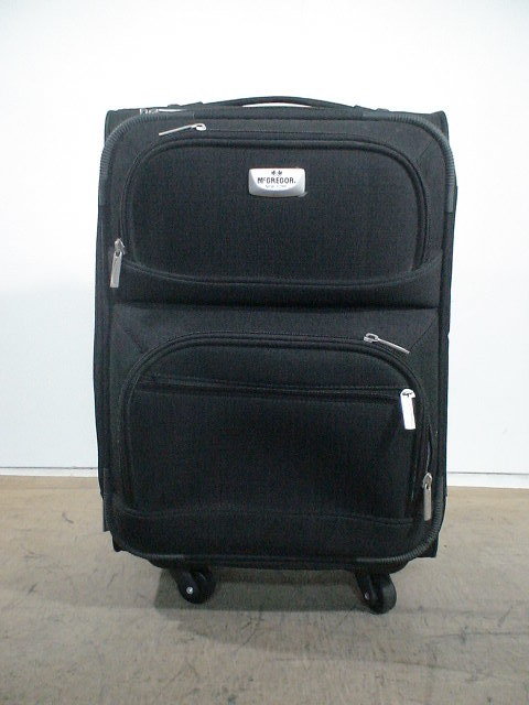 4562　McGREGOR　黒　スーツケース　キャリケース　旅行用　ビジネストラベルバック_画像1