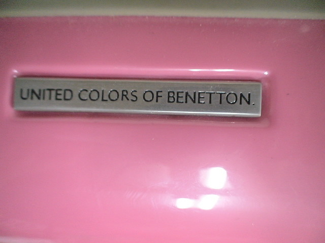 3991　UNITED COLORS OF BENETTON　ピンク　スーツケース　キャリケース　旅行用　ビジネストラベルバック_画像5