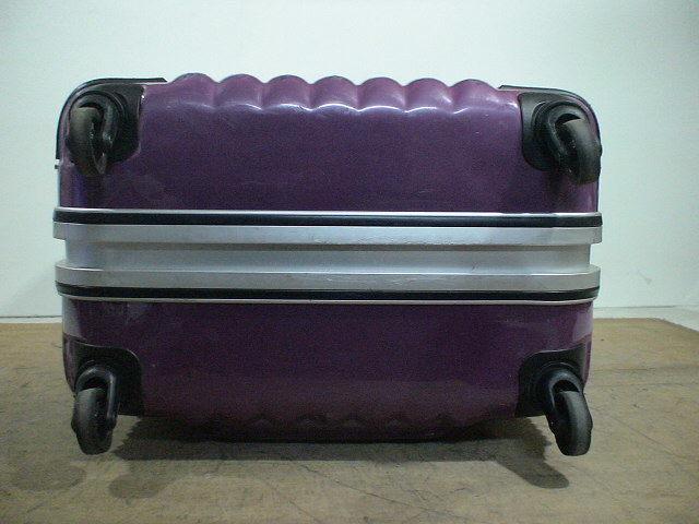 4304　BB-Monsters　紫　TSAロック付　鍵付　スーツケース　キャリケース　旅行用　ビジネストラベルバック_画像6
