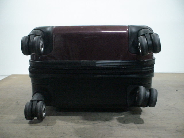 4447　赤　TSAロック付　鍵付　スーツケース　キャリケース　旅行用　ビジネストラベルバック_画像6