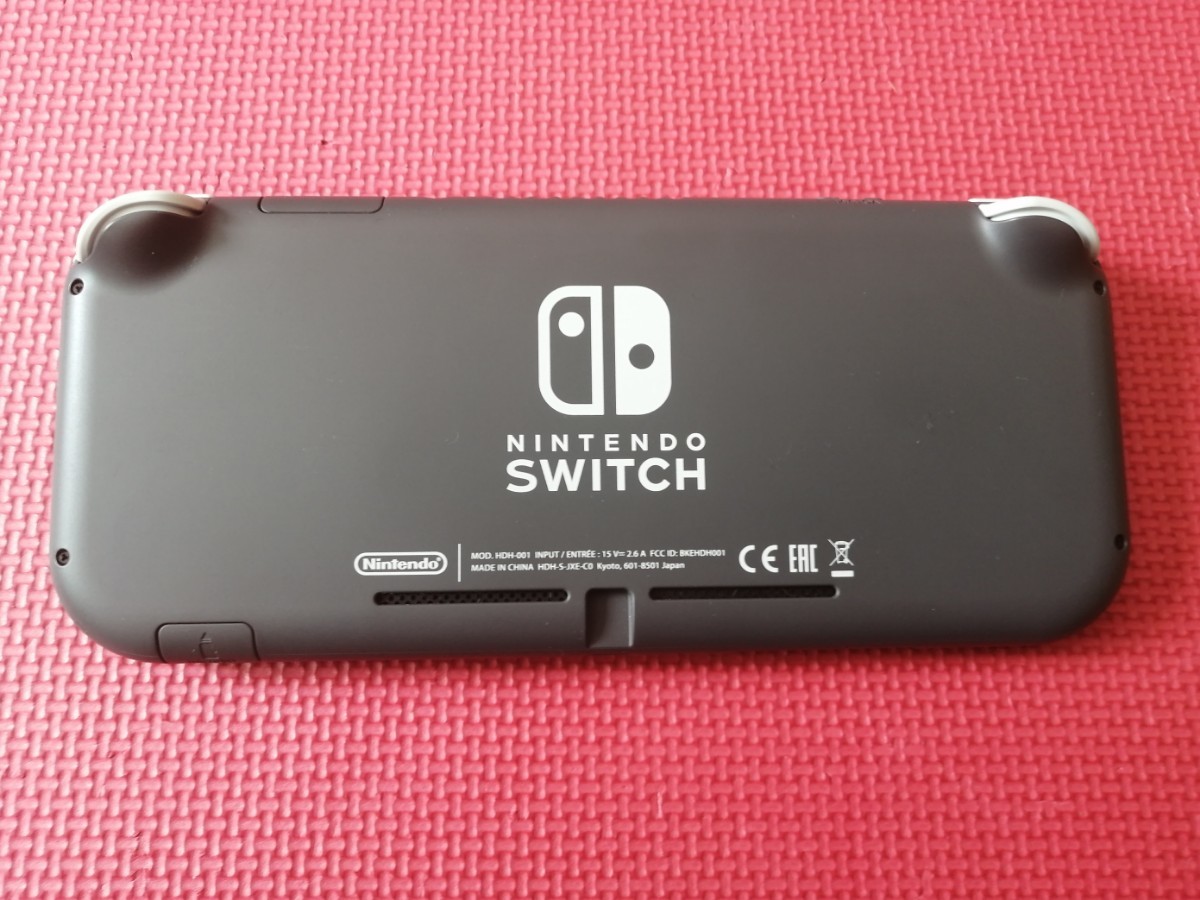 【送料込美品完品】 Nintendo Switch Lite 本体 グレー おまけ多数 ニンテンドースイッチ ライト 任天堂