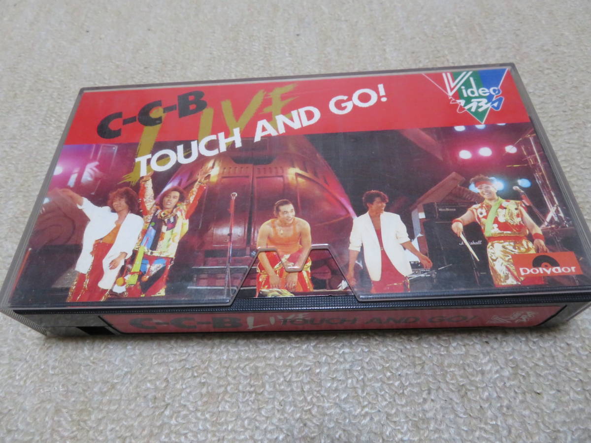 C-C-B LIVE TOUCH AND GO! VHSテープ_画像1