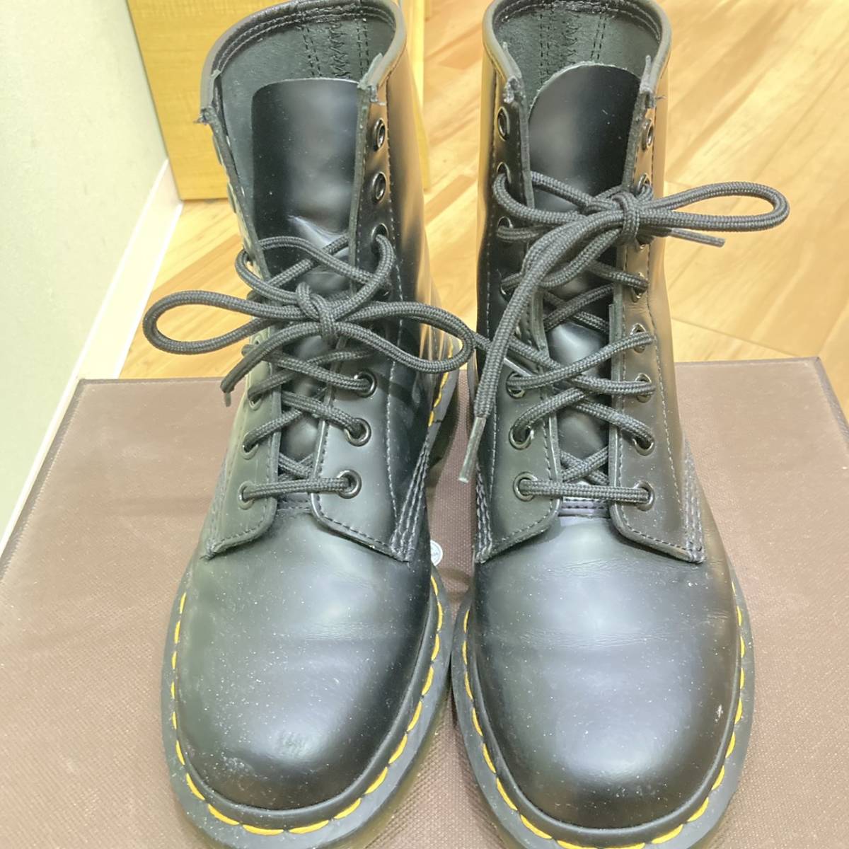 9599【美品】ドクターマーチン Dr.Martens ショートブーツ EU38