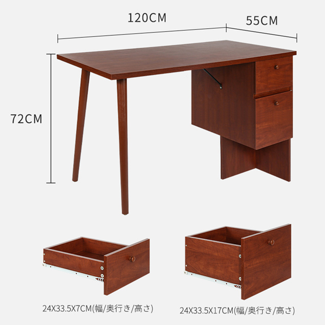 [ new goods appearance ][ natural ] computer desk drawer attaching computer desk wooden sewing machine pcs study desk writing desk . a little over desk 