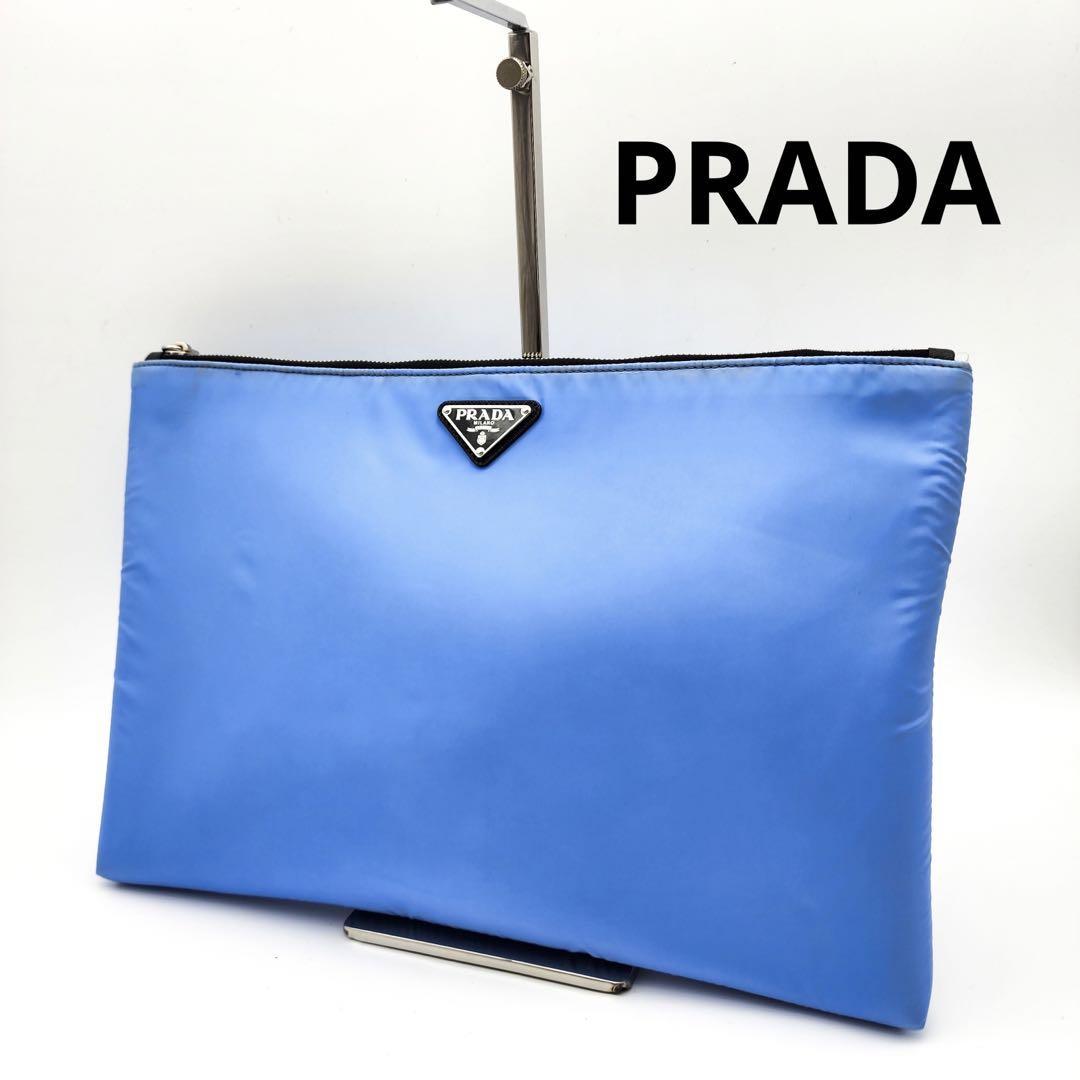 豪奢な プラダPRADA サフィアーノ トラベルケース 長財布 ポーター