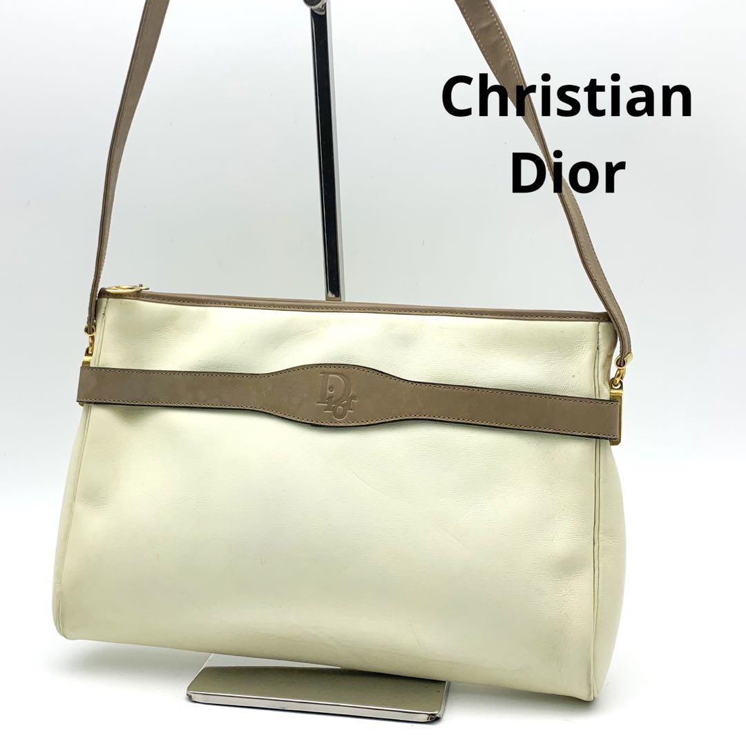 Christian Dior レザー　ハンドバッグ　ショルダーバッグ