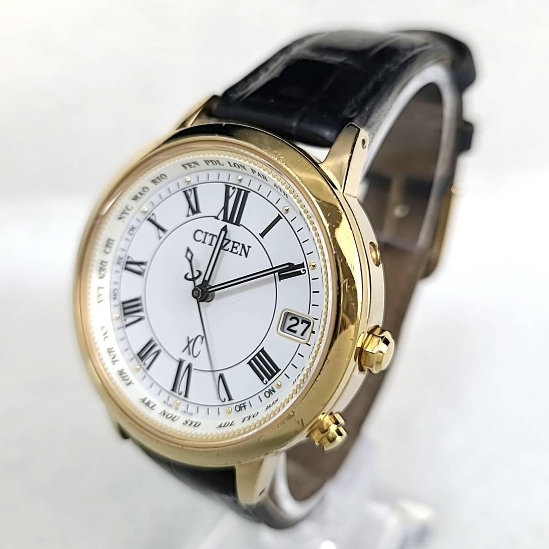 極美品】シチズン CITIZEN クロスシー ハッピーフライト ティタニア