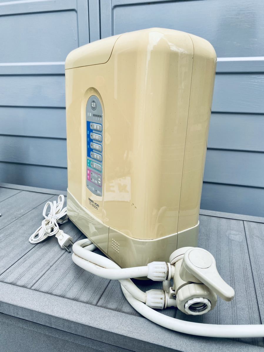 予約中！】 TRIM ION 水素水 日本トリム 通電確認済み TI-8000 整水器