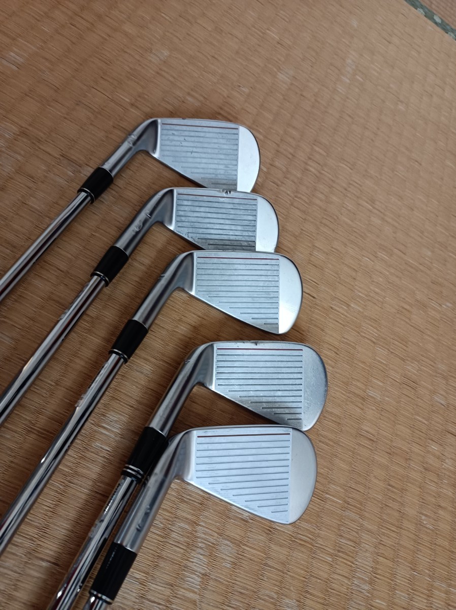 スリクソンSRIXON ZX7４本 ZX5１本 カスタム組合せ 5番から９番の合計５本_画像4