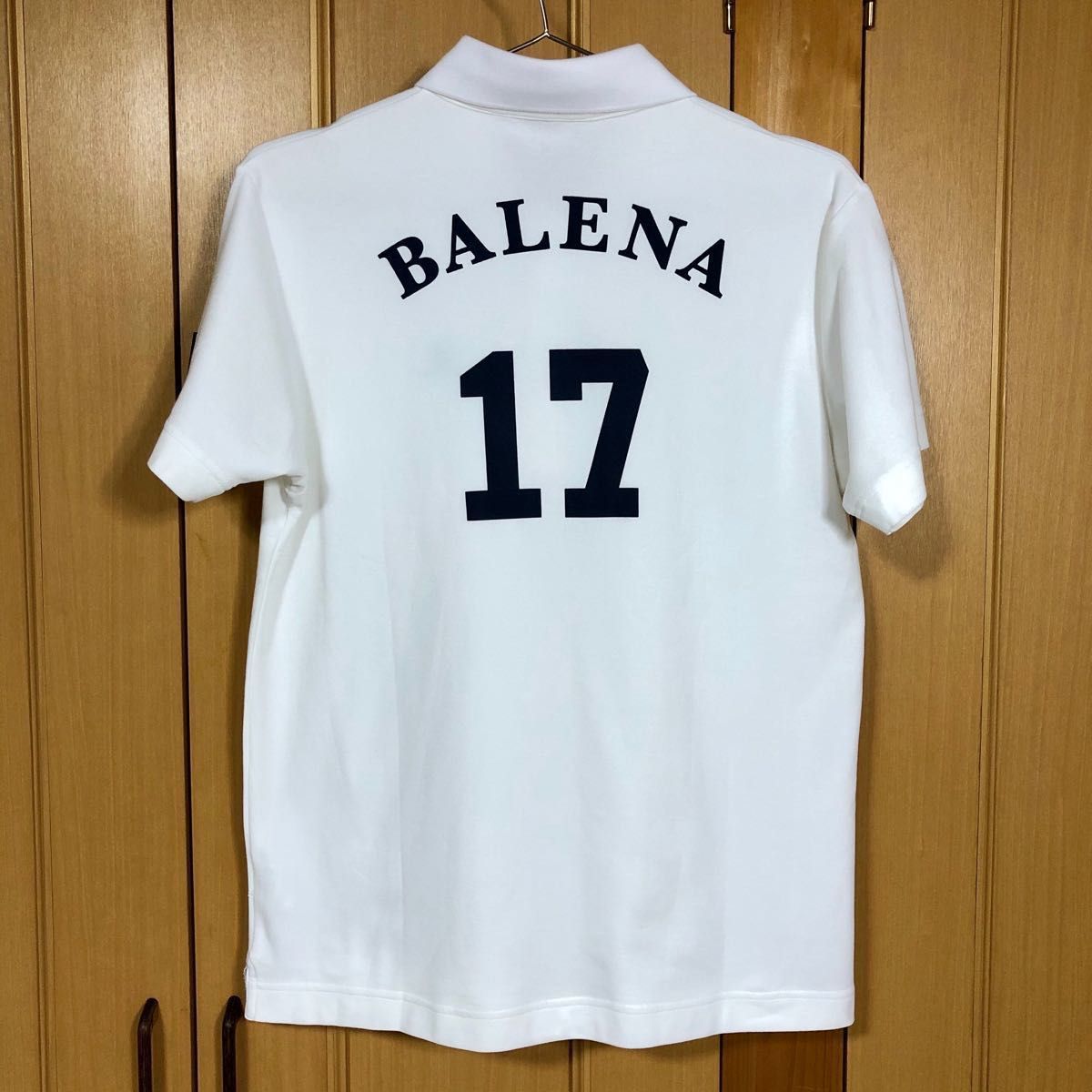 【新品未使用】BALENA 新作 人気完売品  M〜L ポロシャツホワイト パーリーゲイツ アディダスゴルフ バレーナ