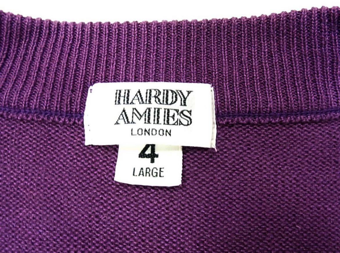 高級◆HARDY AMIES ニットベスト メンズ L相当