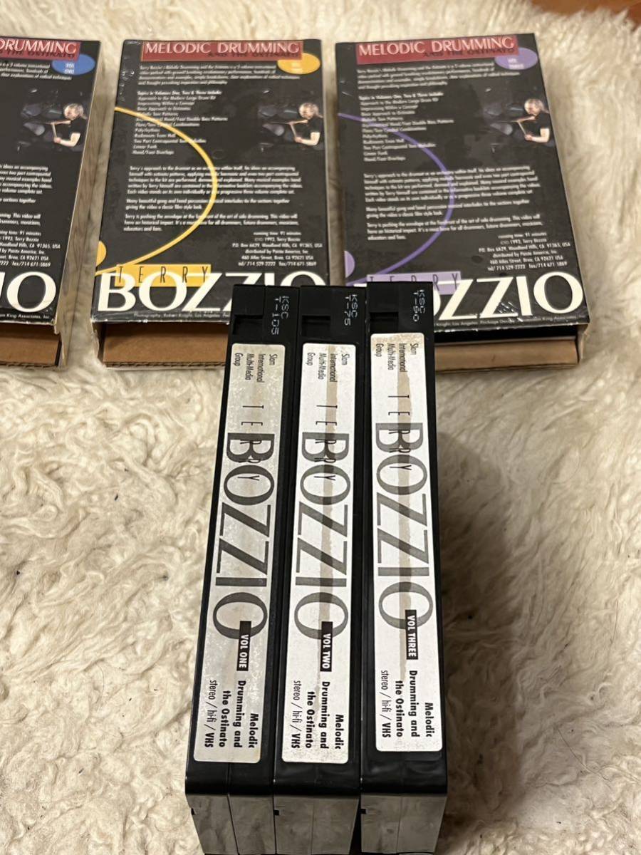 TERRY BOZZIO ドラム教則 VHS ※要コメントで保存用DVD付き