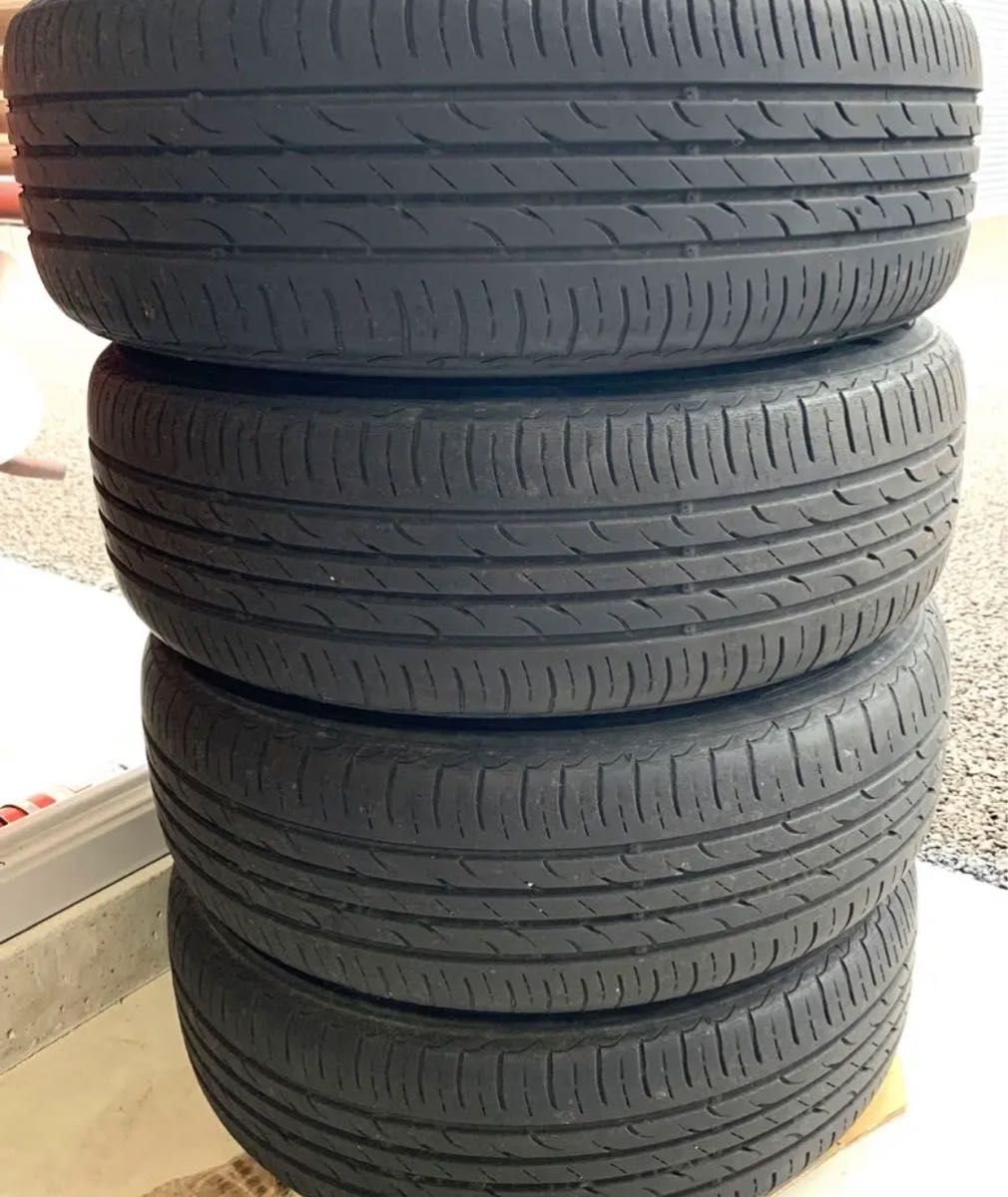 ☆送料込☆ 4本セット　195/65r15 5h タイヤ　アルミホイール　6J ノア　VOXY ステップワゴン