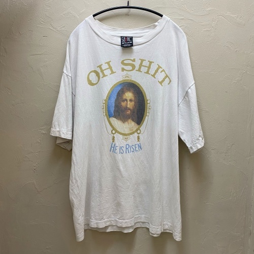 SAINT MICHAEL　セントマイケル　OH SHIT Tシャツ　SIZE XL　【代官山10】
