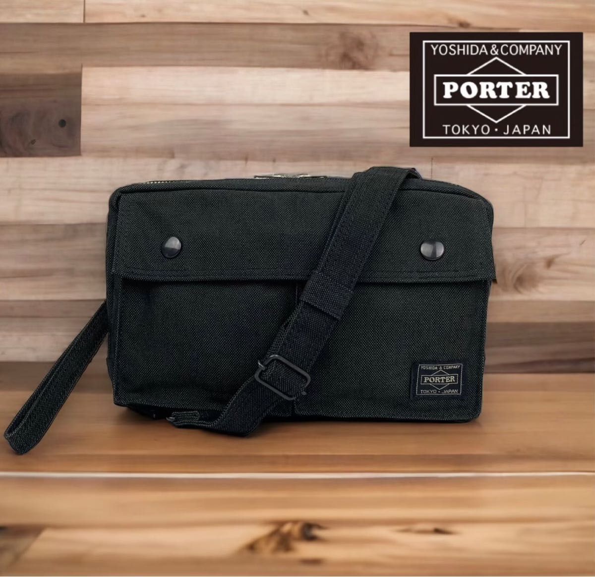 極美品 PORTER ポーター SMOKY スモーキー 2WAY ショルダー セカンド