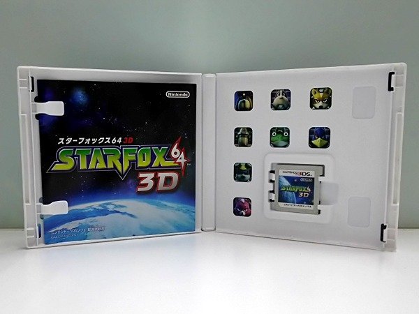 ♪NINTENDO ニンテンドー 3DS STARFOX 64 3D スターフォックス シューティング ソフト 現状品♪中古品_画像3