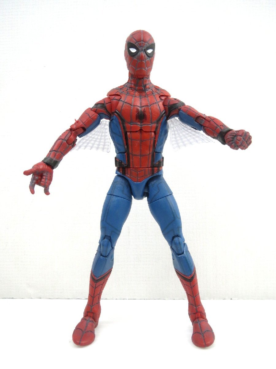 ♪Hasbro ハズブロ スパイダーマン 6インチ アクションフィギュア レジェンド スパイダーマン ホームカミングver.♪USED品_画像3