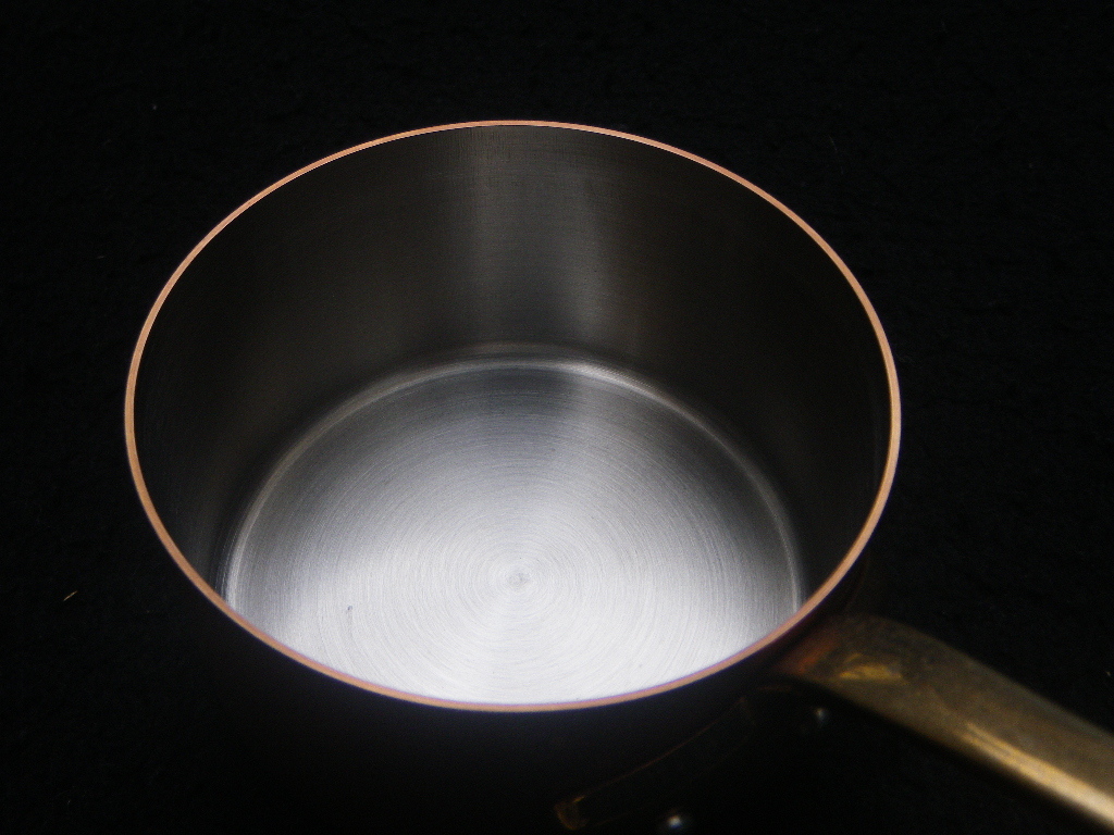 Made in France 9cm 240g small saucepan Франция Mini кастрюля осмотр : кухонная утварь кулинария Solo кемпинг Mauvielm vi e-ru