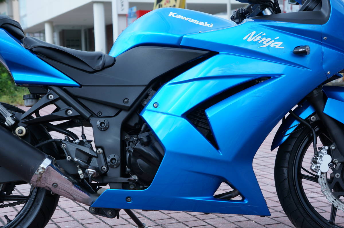 ◆◇配送のみ!! ニンジャ 250R 外装状態良く走りも快調!! 練習用や女性にもおススメ!! CBR、YZF-R25等!! 埼玉～関東近県即日自社配送可!!_画像8