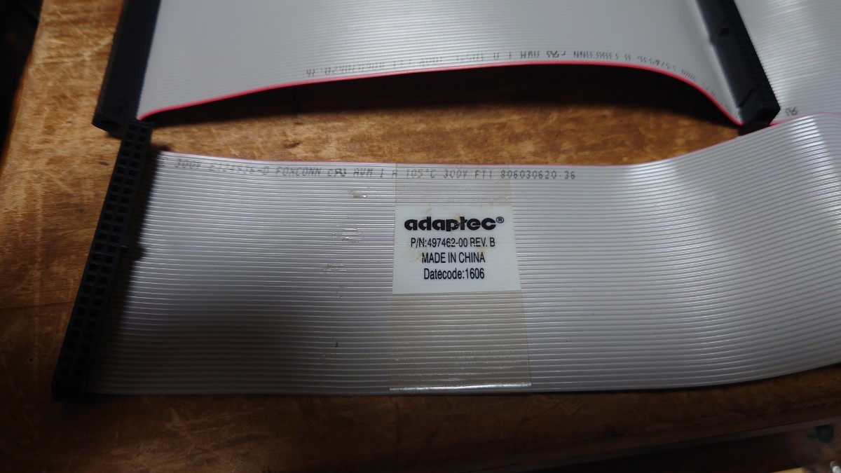 adaptec original SCSI50 pin flat cable not yet verification Junk 