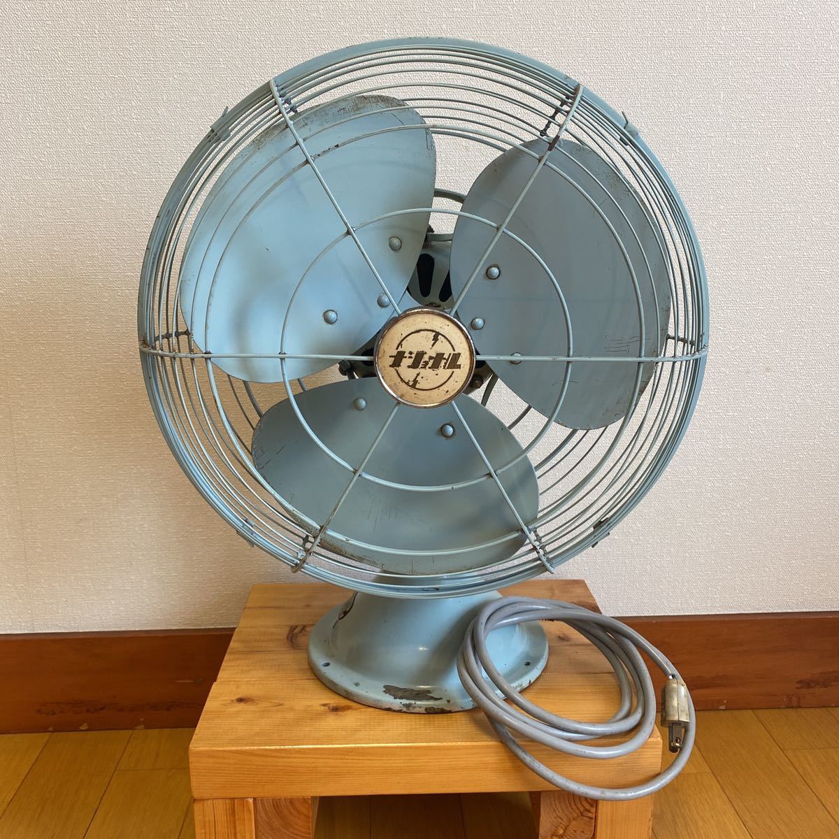NATIONAL アンティーク扇風機ナショナル 30cm (12in ) 1954 #391