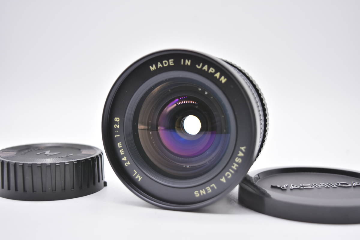 代引き手数料無料 ☆希少品☆ ヤシカ YASHICA ML 24mm F2.8 G1575#974