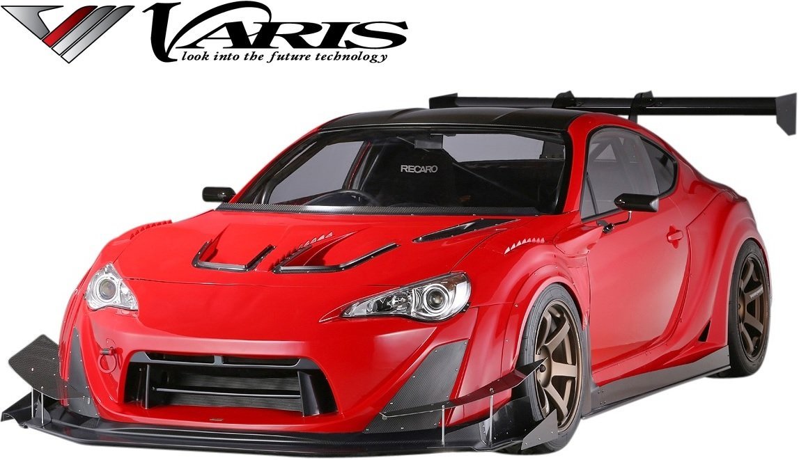 【M’s】 86 ZN6 BRZ ZC6 (2012y-2021y) VARIS KAMIKAZE 神風 ワイドボディ OPTION ワイパーシュラウド カーボン バリス カスタム VATO-094_画像6