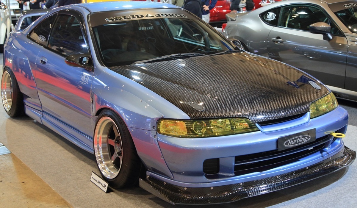 【M's】ホンダ インテグラ type-R DC2 (1995y-2001y) VARIS Solid Joker リア ディフューザー(汎用) HA-H008 CARBON製 バリス エアロ_画像8