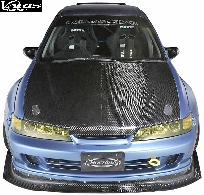 【M's】HANDA インテグラ type-R DC2 (1995y-2001y) VARIS Solid Joker フロントスポイラー(ワイド用) HA-H002 3K CARBON製 バリス_画像3