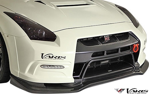 【M's】ニッサン R35 GT-R (2013Ver.) VARIS フロントバンパーユニット FRP バリス ヴァリス エアロ パーツ バンパー 社外 VANI-064_画像2